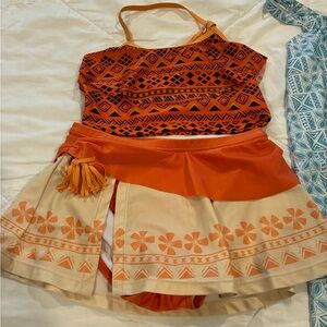Disney Orange and Cream Kids Swim Set